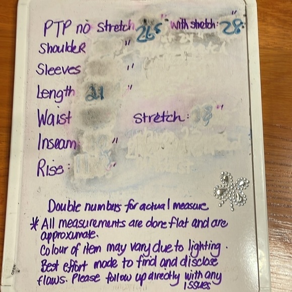 Self Esteem M black see through side panel shirt with gathered hem - Picture 6 of 7